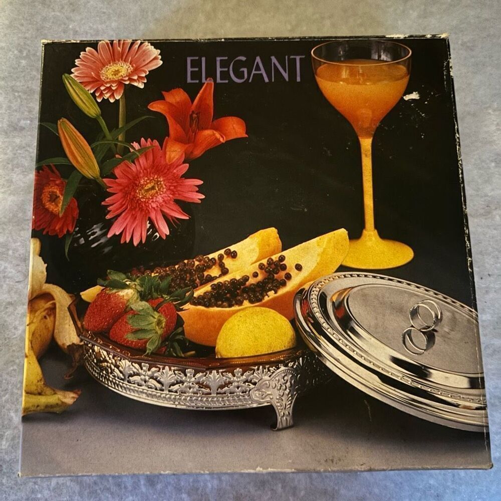 Elegant T571 Cookie, Candy & Hors D’Oeuvre Case